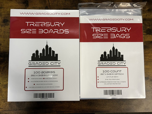 100 treasury size bags - 100,