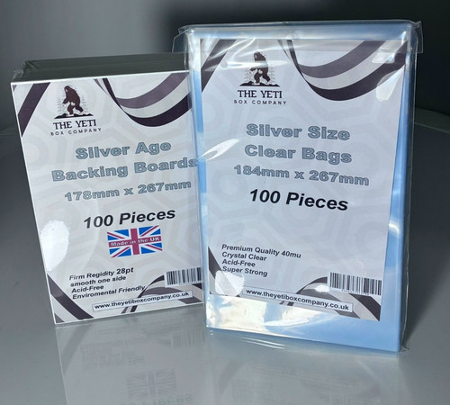 100 silver age comic bags - *100, x