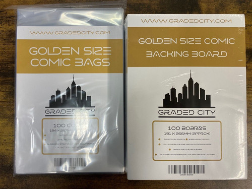 100 golden bags and - golden,
