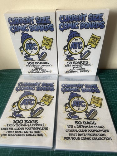 150 current size comic - comic, bags