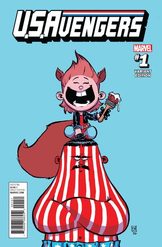 Avengers skottie young - avengers,